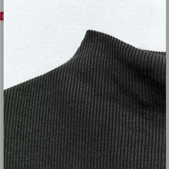 ZARA WASHED EFFECT FITTED DRESS - Picture 4 of 4